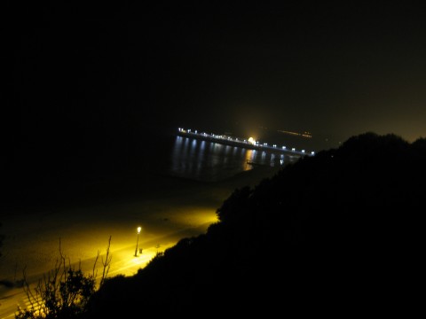 Bournemouth Beach At Night