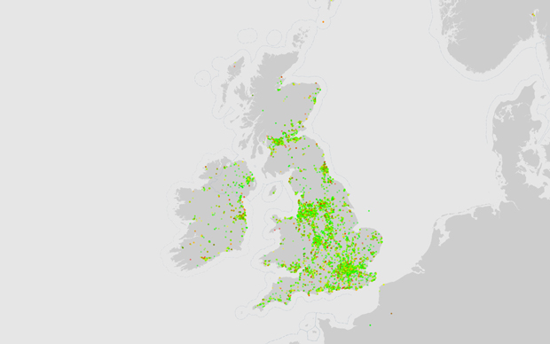 Refining colours of the Twitter sentiment map