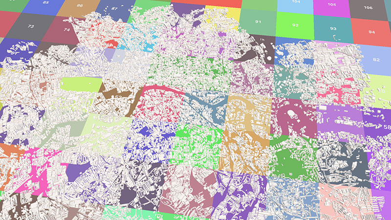 ViziCities: Performance grid